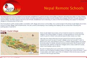 Nepal Remote Schools Fund